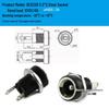 DC 5.5 X 2.5 Plug To 3.5MM Male and 2.1 Round Female Socket Wire Connector