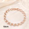 Adjustable Women Bracelet Colored Zircon Hand Jewelry Unique Chain Bracelet  Women