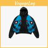 And And Men Autumn Winter Womens Skull Horror Element Pattern 3d Printed Hoodie Black Casual Pullover Suitable For Daily Wear