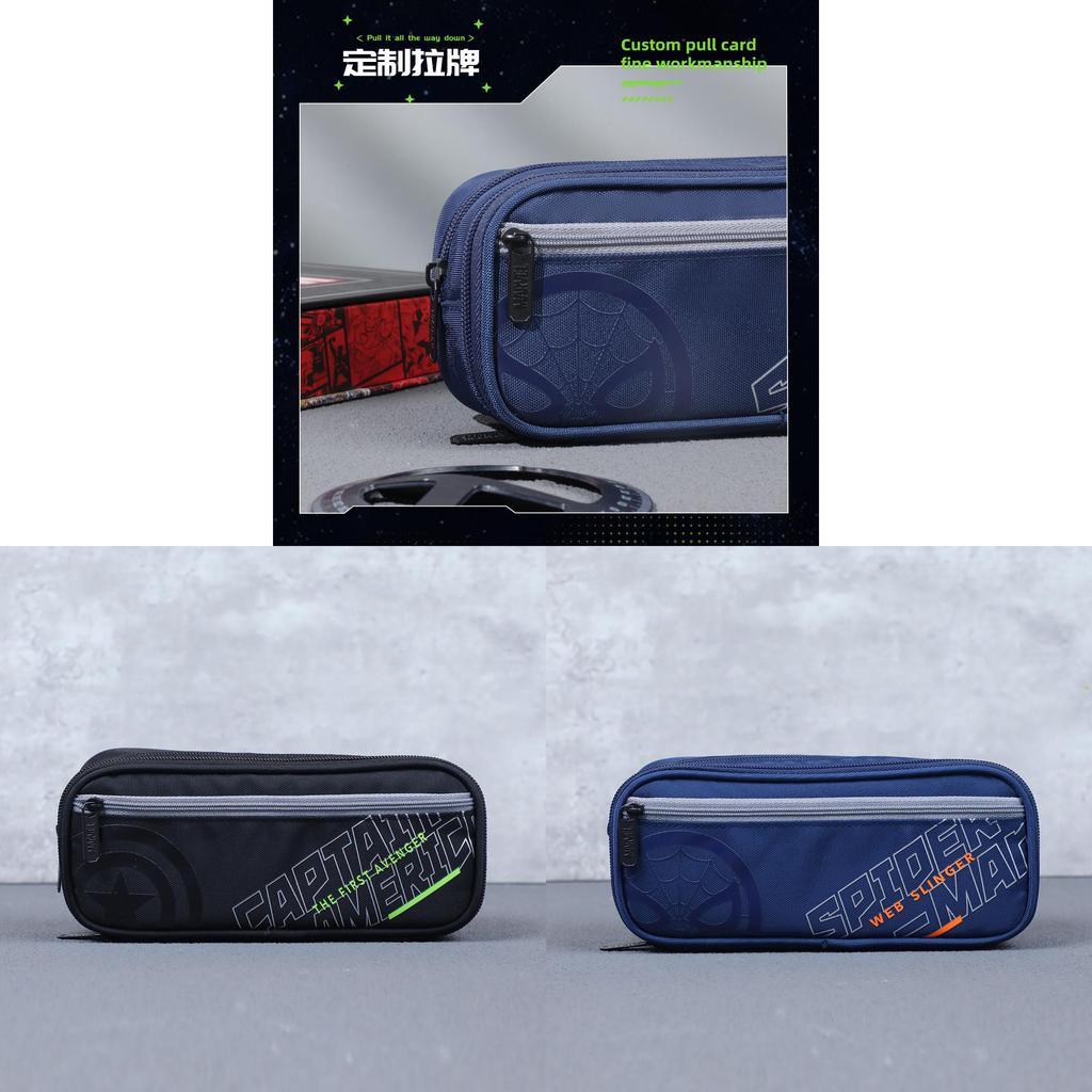 Marvel Study Organizer Pen Case With Large Capacity For Boys And Students