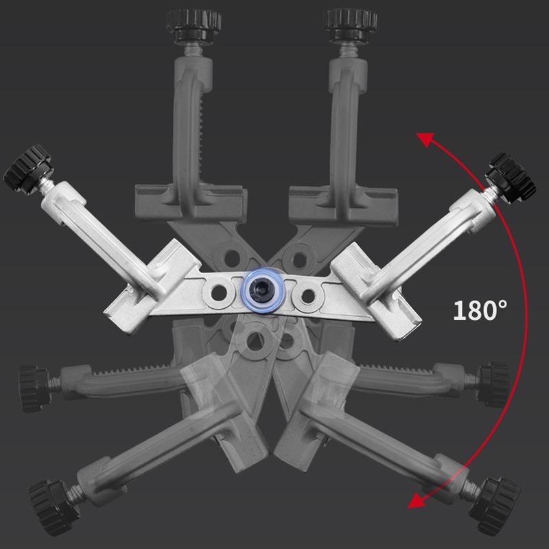 Adjustable Angles Tube Welding Clamp DIY Welding Positioner Welders Clamp for Welding Woodworking DIY Projects Cabinet Making