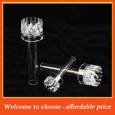 VV 1Set Acrylic Lily Pipe Spin Inflow Outflow Water Plant Tank Filter Cleaning Fish Tank Accessories DIY Clear Aquarium Skimmer