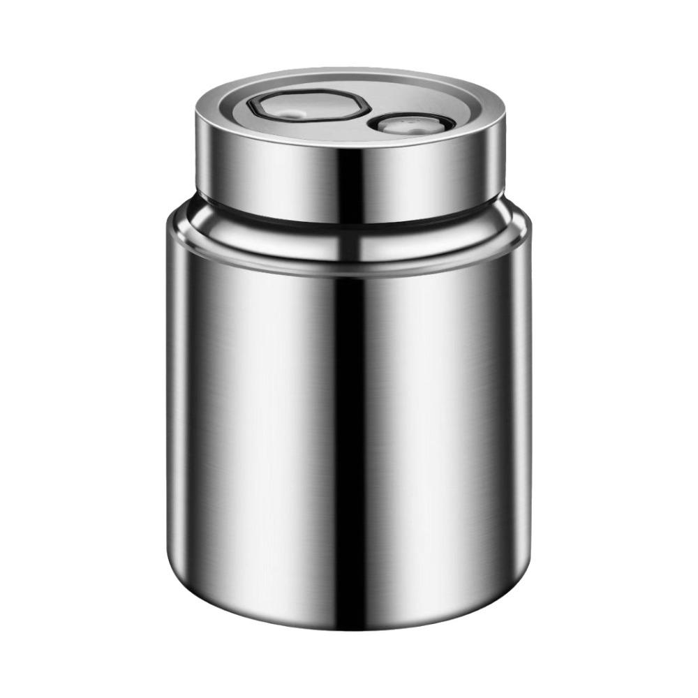 Moisture-Proof Stainless Steel Tea Jar 800/1000/1500/2000ML Jar Container Coffee Shop