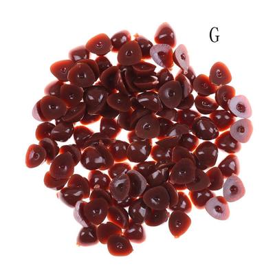 Baby Plastic Triangle Toy Teddy Bear Kids Doll Toy Accessories Dolls Accessories DIY Doll Nose 10pcs/bag 7x8mm 7x9.5mm  Accessories