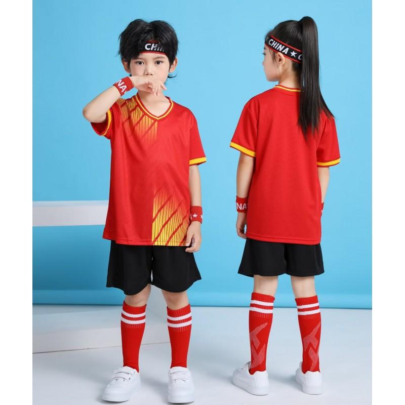 Kids Quick-Dry Sports Jerseys Badminton Table Tennis Volleyball Training