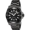YA136205 Black Dial Stainless Steel Men's Watch