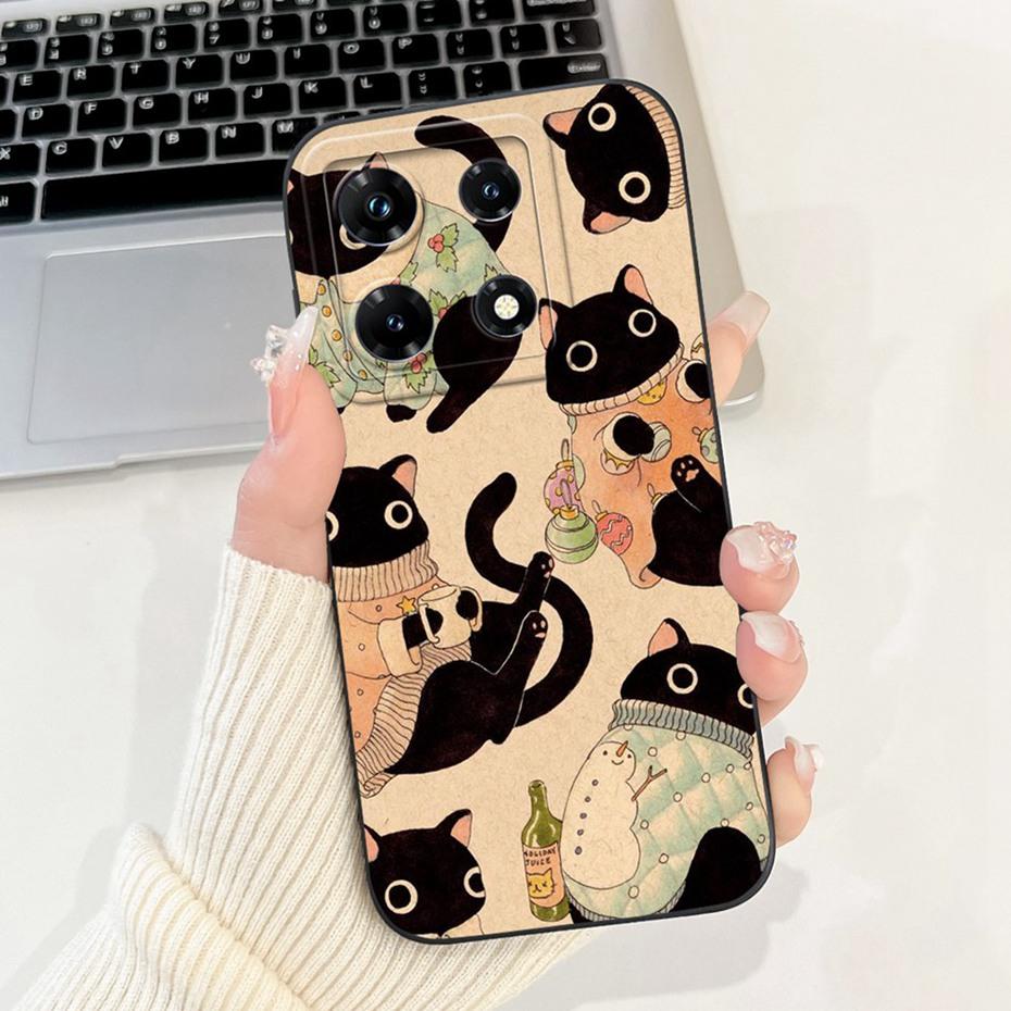 Lens Protective Case For Infinix Note 30 Pro 30i Note30 4G Fashion Soft Silicone Cases Cover For Infinix Note 30 30Pro Note30i