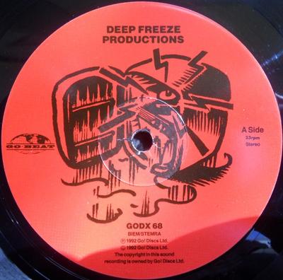 12inch Record DEEP FREEZE PRODUCTIONS - Get Yo Body GODX68 Go! Beat 1992 UK Dance & Electronica Used
