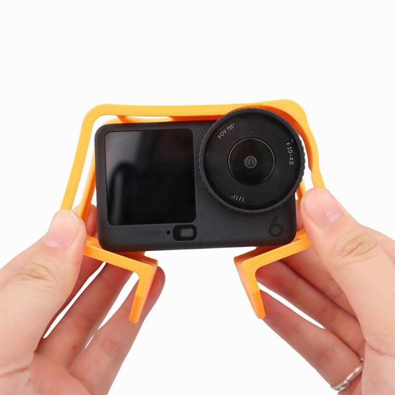 Universal Expansion Bracket For Action Cameras Enables Easy Attachment of Standard Accessories While Providing Impact Protective and Durability