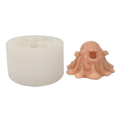 3D Ghostes Candle Molds Silicone Moulds Halloween Candle Moulds Scented Candle Casting Molds for Halloween Decorations