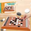 Parent-Child Interactive Flip Black White Chess Board Reversi Strategy Board Game  Kids Boys Girls