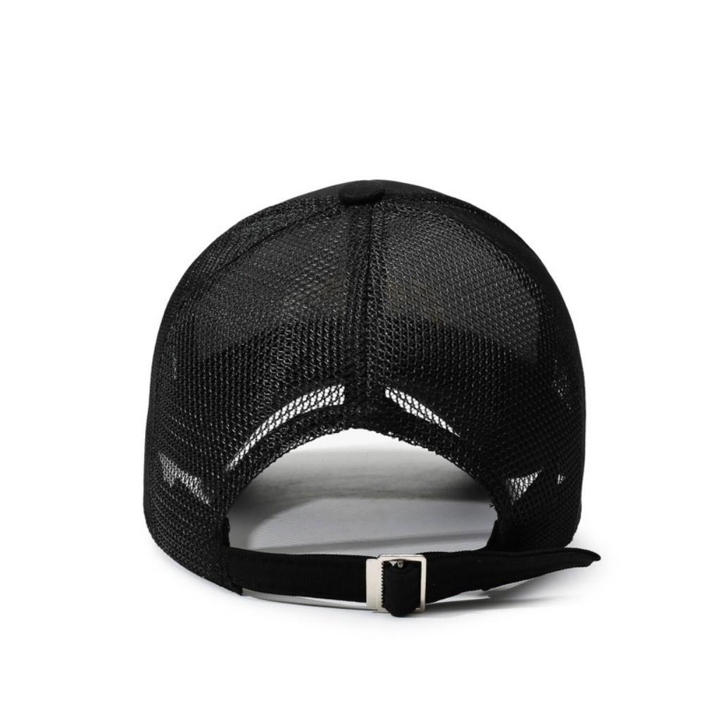 Letter Embroidered Baseball Cap Breathable Peaked Cap Fashion Snapback Cap Summer
