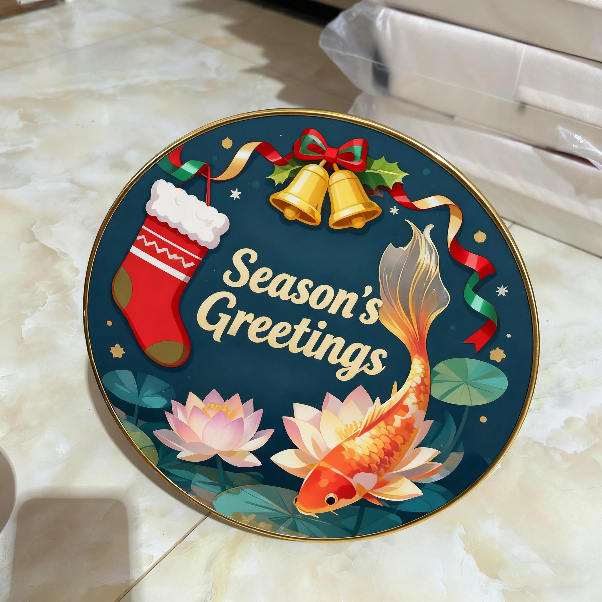 Personalized Christmas Family Photo Decor Decor Ornaments Cozy Family Gatherings Crafting Holiday Souvenirs with Warm Memories 20X20CM