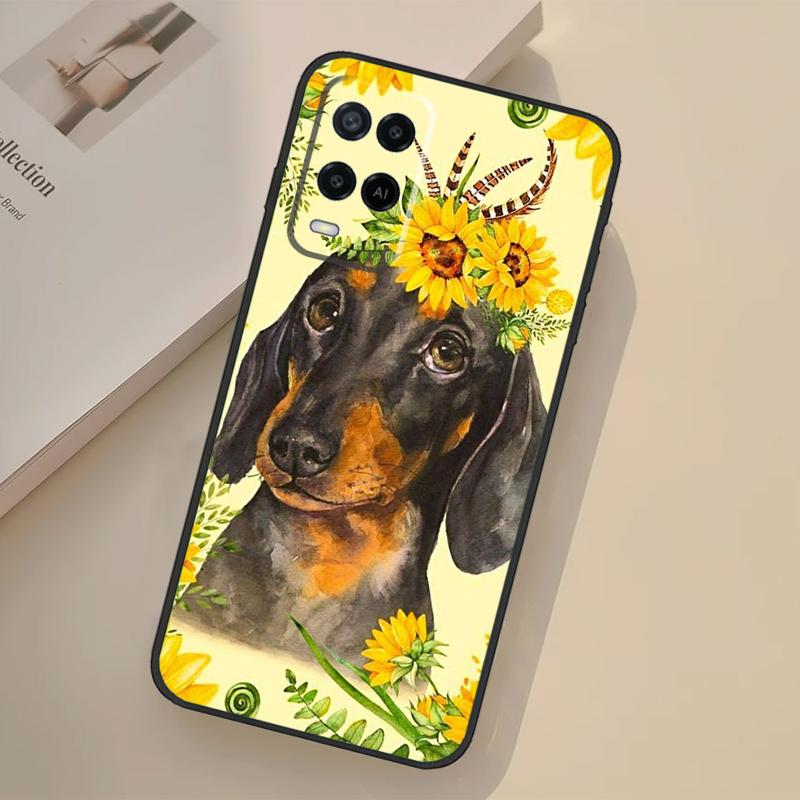 

Dachshund Dog Animal Case For Oppo A5 Pro A15 A17 A57 A77 A18 A38 A58 A78 A98 A96 A76 A16 A94 A74 A54 A40 A60 A80 OPPO A17