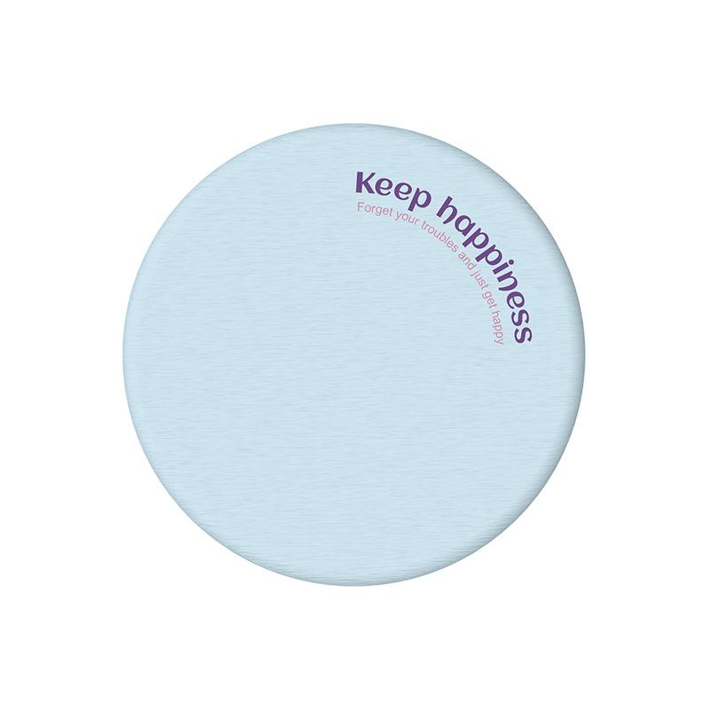 

Diatom Mud Water-absorbing Round Pad Bathroom Washbasin Anti-slip and Moisture-proof Coaster Washbasin Countertop Draining Pad 10x10cm синий