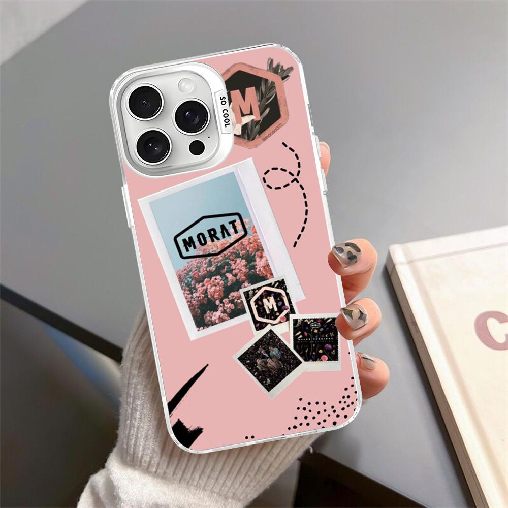 

Morat music Phone Case For iPhone 16 15 14 13 12 11 Pro Max X XR XSMAX Matte Shockproof Back Cover iPhone 16 pro