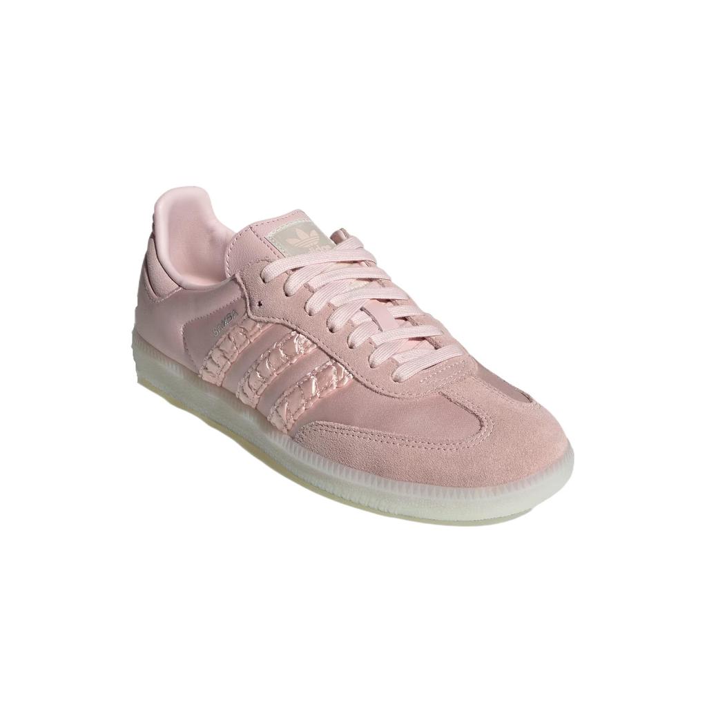 Adidas Originals Samba Og Fashion Comfortable Trendy Minimalist Low-Top Sneakers Women Sneakers Light-Pink HQ5158