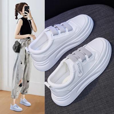 Klettverschluss Damenschuhe, Studenten Laufschuhe, Board Schuhe, Damen Atmungsaktive Freizeitschuhe, Damenschuhe