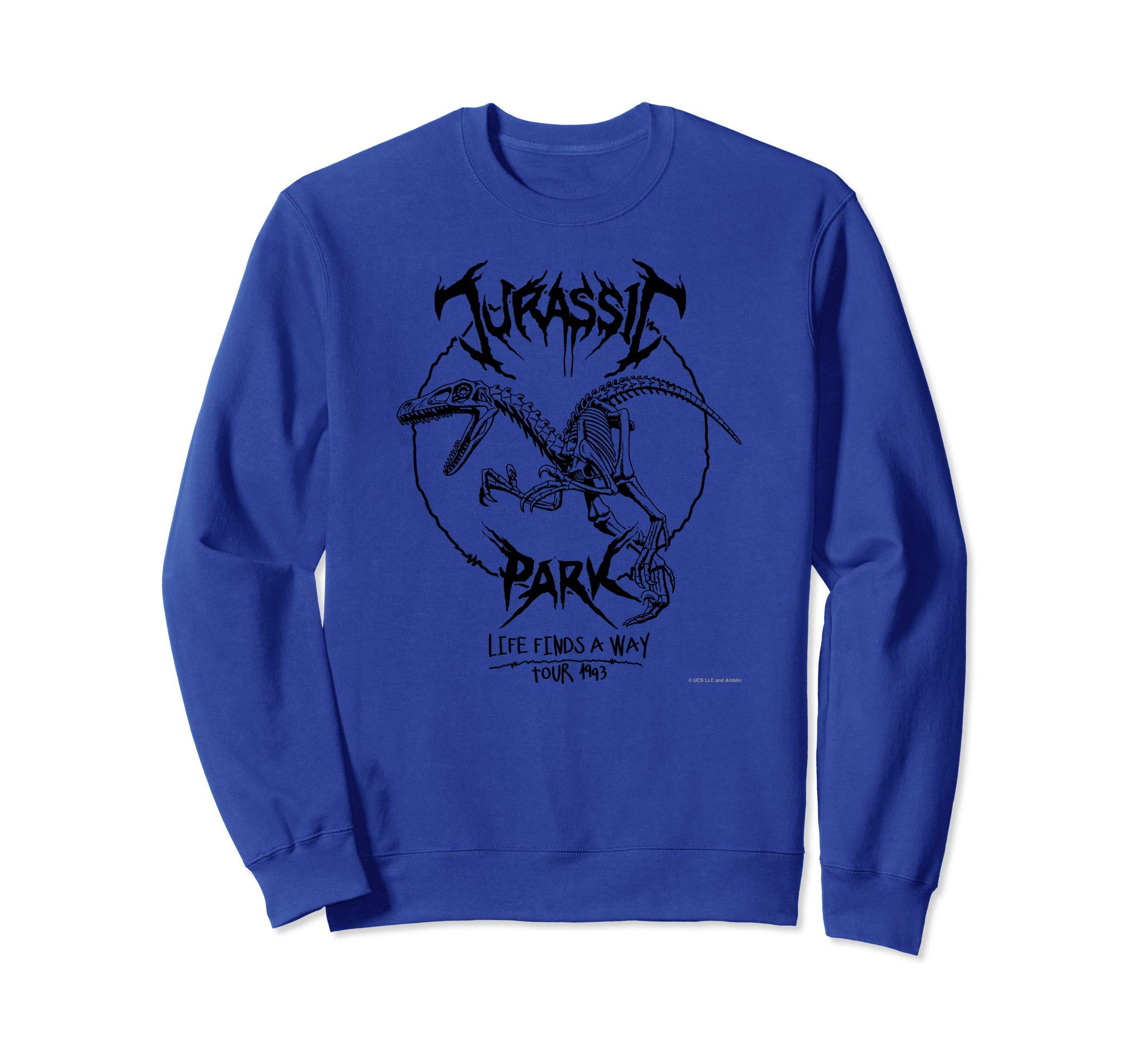Jurassic Park ROCK (LIFE FINDS A WAY TOUR 1993) Sweatshirt