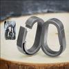 4 Styles TC4 Titanium Alloy Keychain Buckle Key Ring Ater Droplet Buckle Car Accessor Waist Hanging Fixing Ring EDC Outdoor Tool