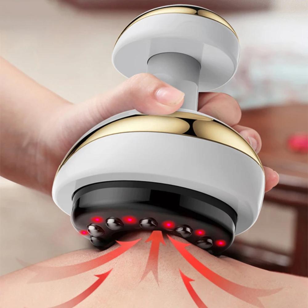 6/9 Gear Negative Pressure Vacuum Suction Cup Body Fat Burner Guasha Massage Home Rechargeable Electric Heating Cupping Massager