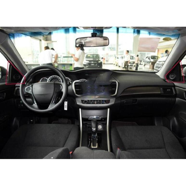 For Honda Accord 2014-2017 Pillar Tweeter Cover Trim Black ABS L+R Front Door