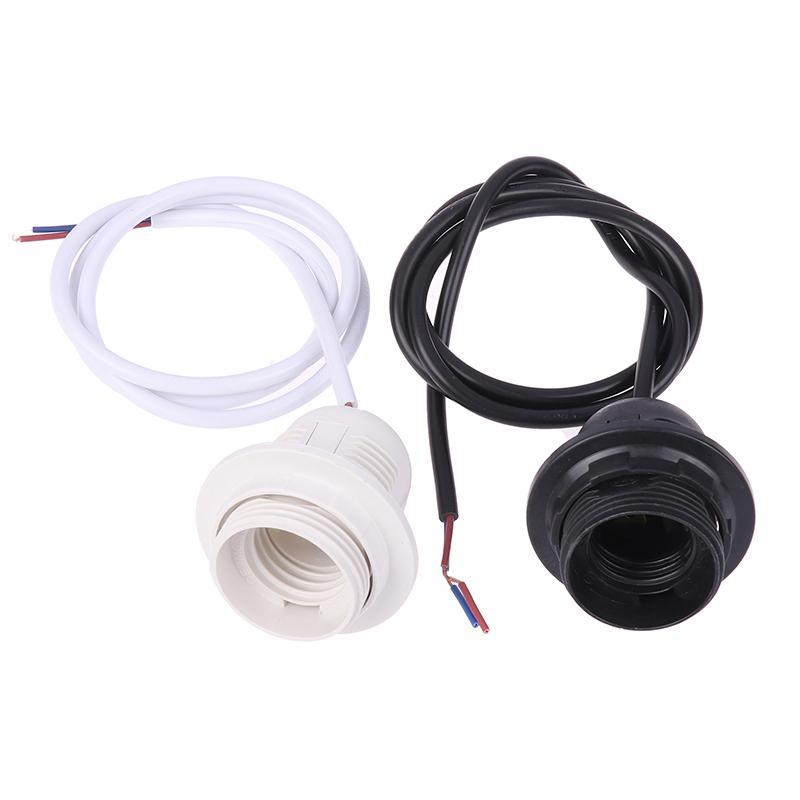 Vintage Edison Lamp E27 Screw Base Hanging Pendant Light Fixture Full Tooth Fit For Lampshade Bulb Holder Industrial Ceiling Lam