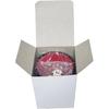 Set of 16mm Poker Dice Squared Corners and Black PU Leather Dice Cup Plush Velvet Lined - Gift Boxed (Spanish Poker (Ivory), Black/Red Cup)