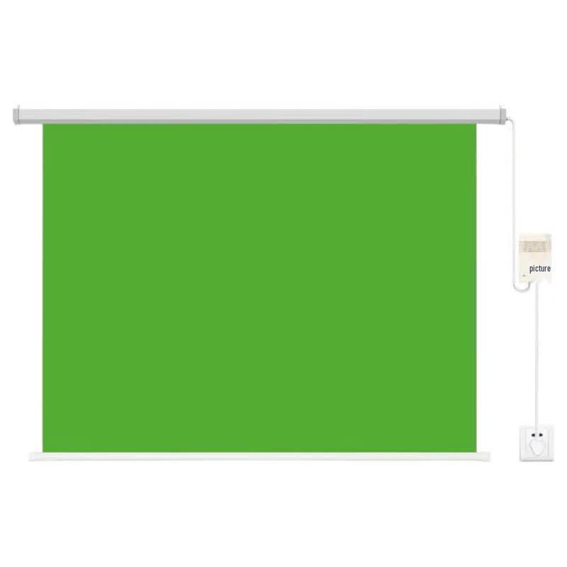 Motorized Remote Control Lift Green Screen Backdrop