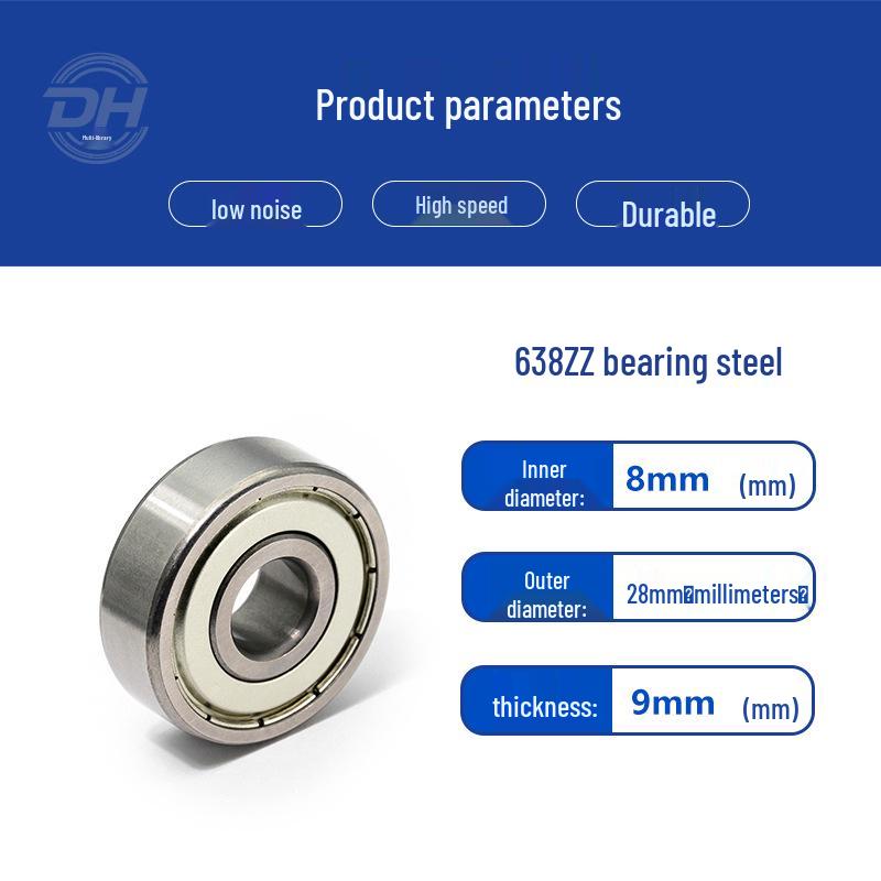 Precision Stainless Steel Ball Bearings: Deep Groove 6007, 6008, Miniature 6003
