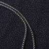 Gothic Party Gifts Minimalism Black Silver Color Stainless Steel Cross Pendants Clavicle Chains Men Necklaces Cross Necklaces