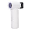 Cordless Hair Blower Dryer 80000 RPM Adjustable High Speed Fast Drying Hair Dryer with 360 Degree Rotation Nozzles White