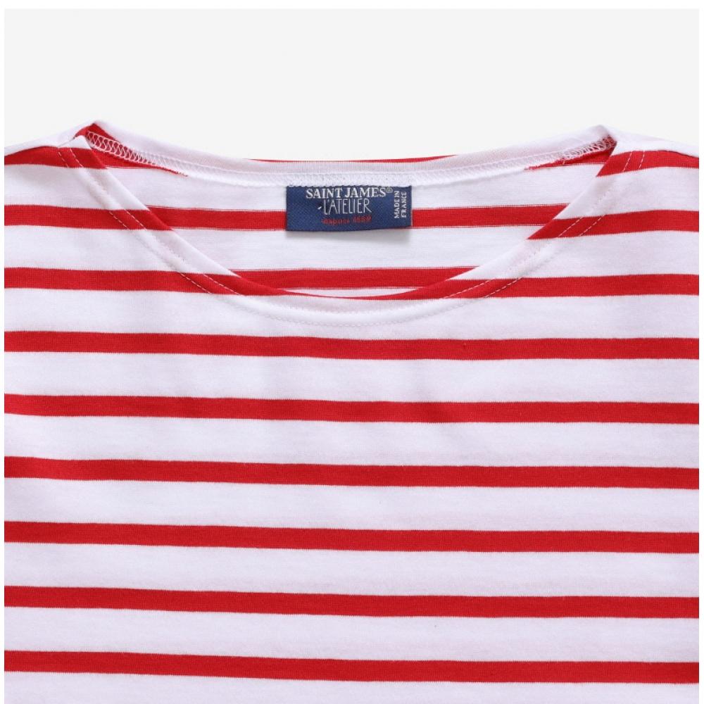 St. James 9858 Neige Tulipe Minquire Modern Stripe Union Long Sleeve Tee