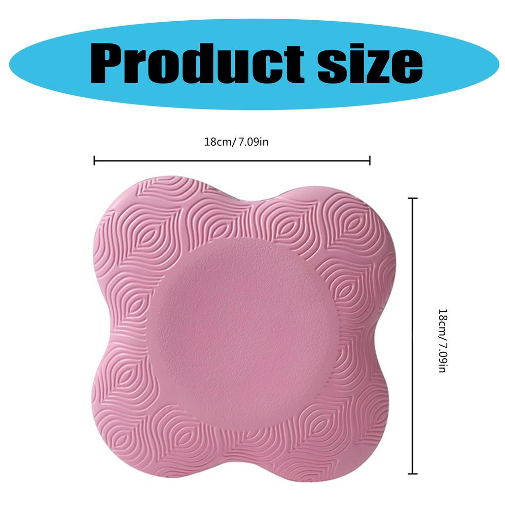 Foam Yoga Kneeling Pad Comfortable Support Pad Sports Balance Cushion for Fitness, Travel, Meditations, Balance, Floor