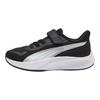 Puma Pounce Lite AC+ Küçük Çocuk Siyah Beyaz Gümüş Çocuk Spor Ayakkabıları 311650-01
