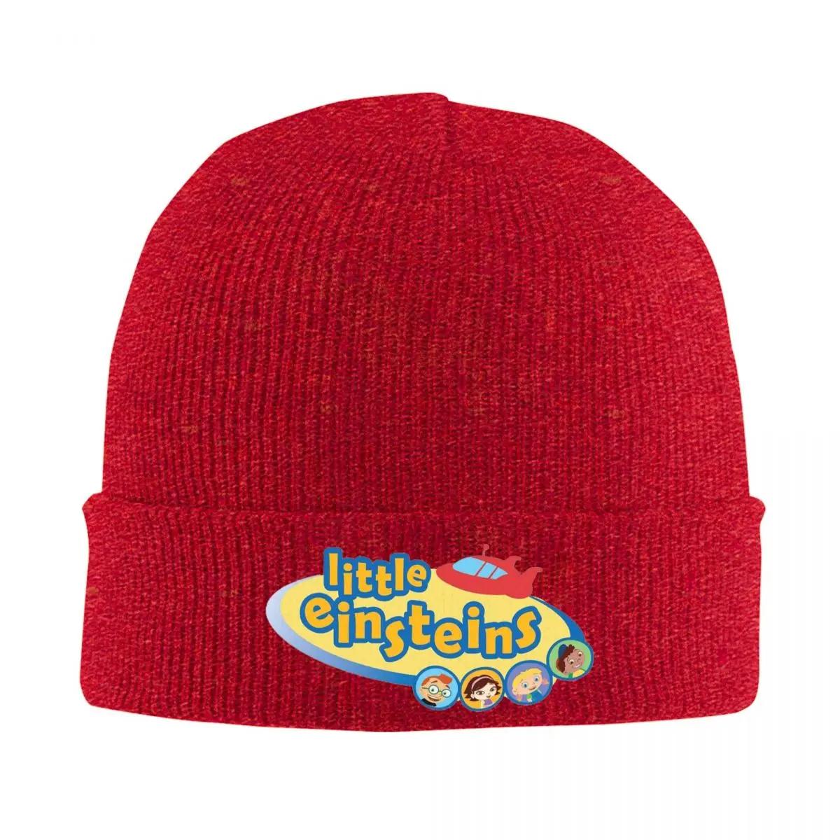Funny Little Einsteins Clothes Little Einsteins Car Warm Knitted Cap Winter Knit Bonnet Hat Skullies Beanies Hip Hop for Unisex One Size