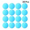 25 pcs Blank Round Tags 1.4-Inch Unfinished Aluminum Pet Id Discs Lightweight Diy Dog Name Tag Rustproof Scratch-Resistant