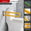Stainless Steel Foldable Bathroom Grab Bar for Elderly & Disabled