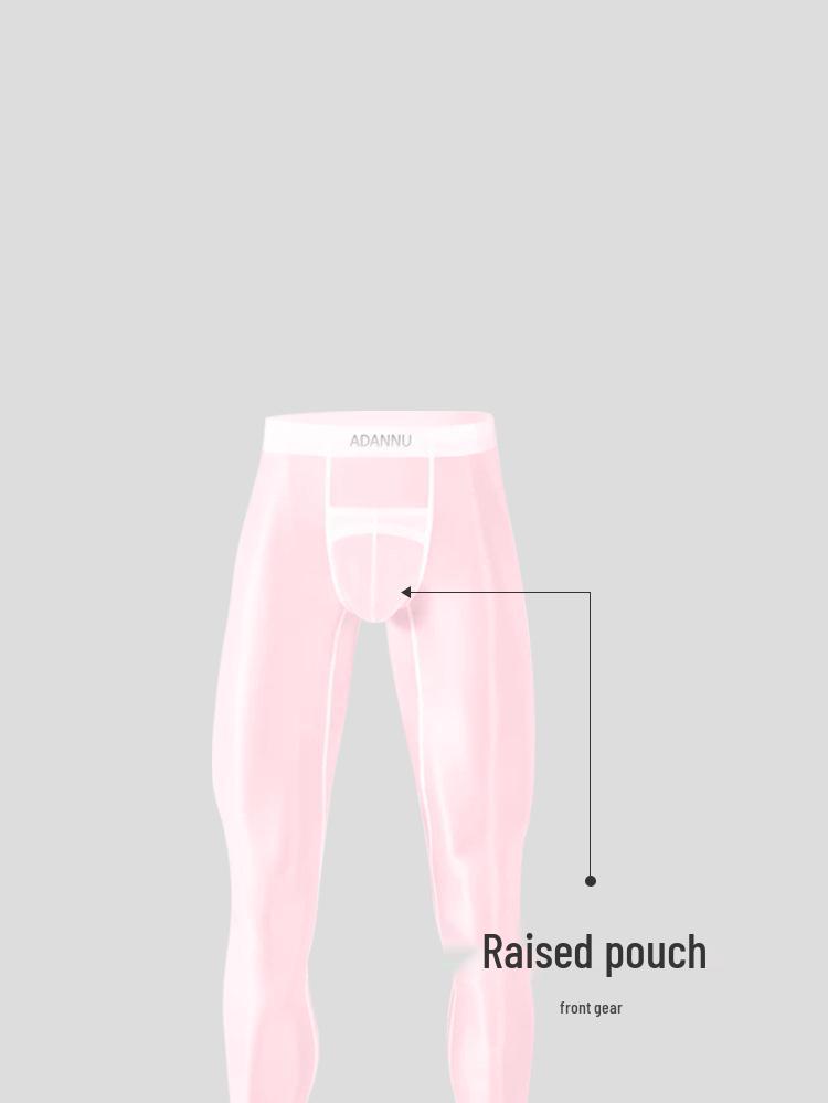 Męskie ultracienkie, wysoce elastyczne spodnie bazowe ze strzemionami i wiązaniami do biegania