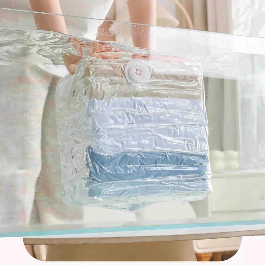 Vacuum Compression Bags No Needed Thick Clothes Quilt Travel Storage Bags