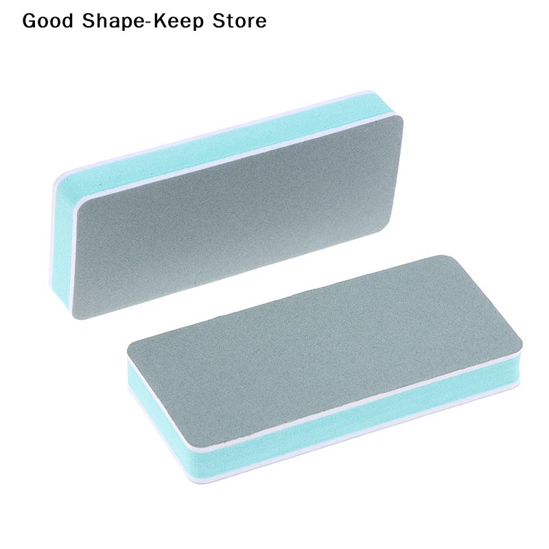 5Pcs Double Sided Multifunctional Reusable Hand Sander Blocks For Sanding Sponge 600# & 3000 #Grit Watch Strap Nail Polishing