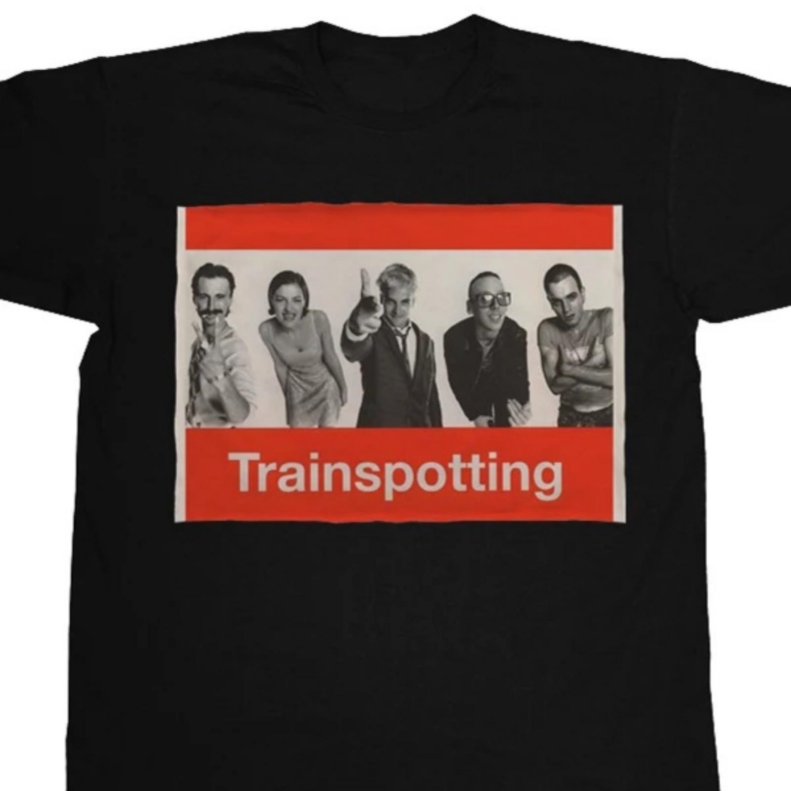 

2025 Trainspotting Youth Film, Art Film, Punk-style Men and Women s Printed Pure Cotton T-shirts, High-quality Luxury Brand XXXXXL різнокольоровий