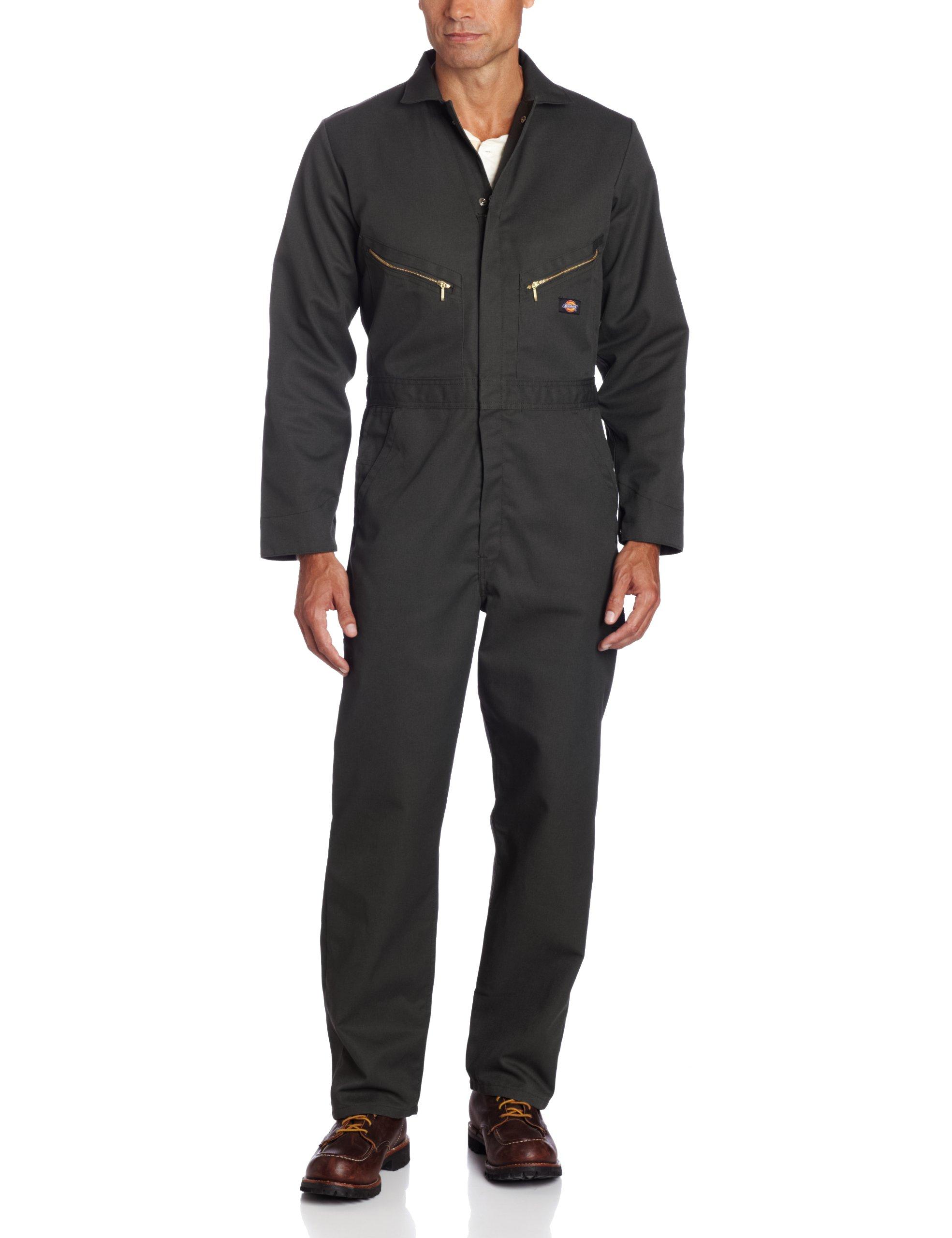 

Dickies 4879 Deluxe Coverall x Olive Green - - Blend, 2X-Large Regular,