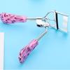 Professional Stainless Steel Eyelash Curler Portable Leopard Aid Silicone Makeup Accessories Eyelash Upward and Curling Tool