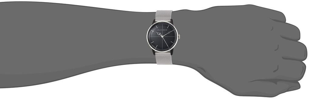 [Class Fourteen] Disco Volante Silver Black Mesh 40mm WDI19SB001M Men's Genuine Imported Product