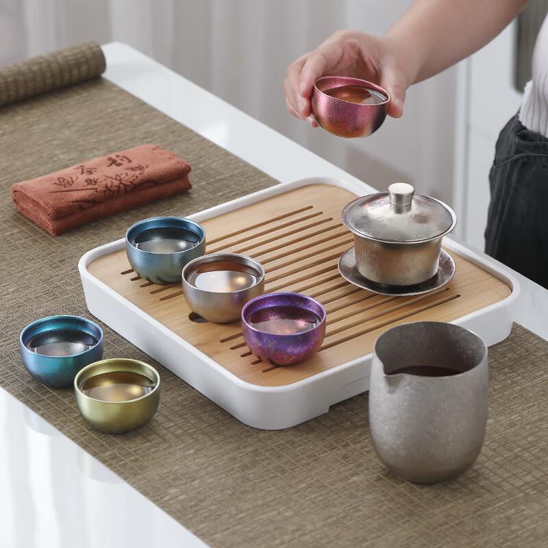 MULTIPOTENT Titanium Portable Gongfu Tea Set