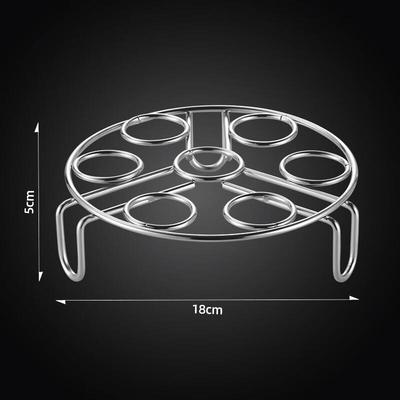 ZISIZ Thickened Stainless Steel Egg Steamer Rack