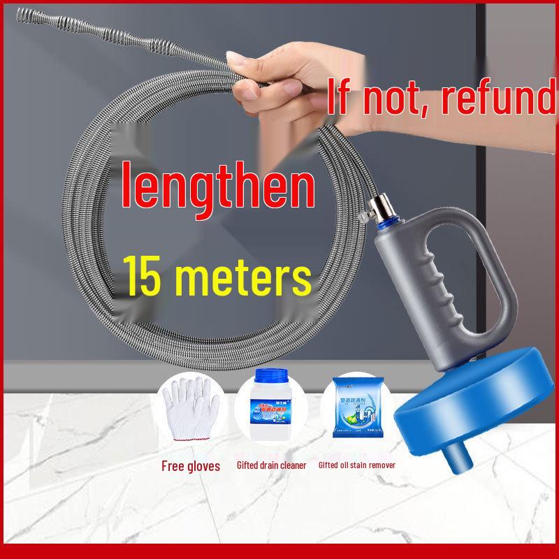 Multifunctional Toilet & Kitchen Pipe Unblocking Tool