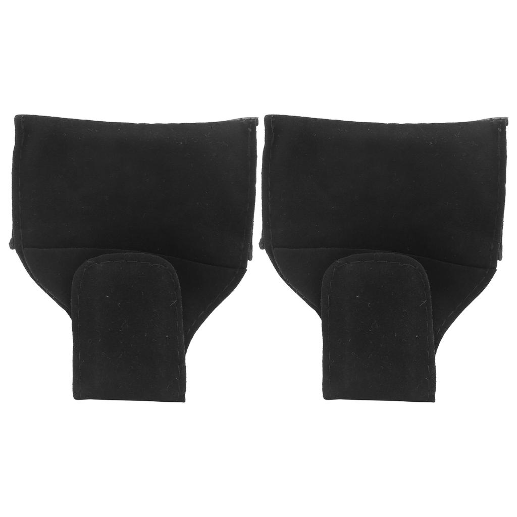 2Pcs Billiard Cue Chalk Holder Pool Table Stick PU Chalk Pouch Billiard Accessory