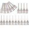 12PCS 1/2 Inch Dispensing Needle Stainless Steel 8G To 30G Blunt Tip Needle Injection Needle For High Temperature Hand Tool